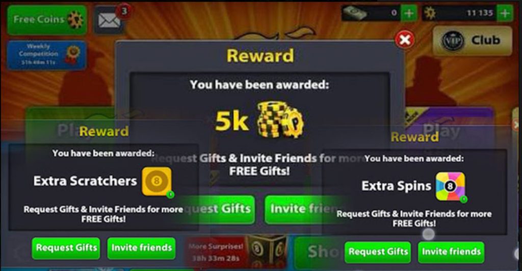 Free reward coin